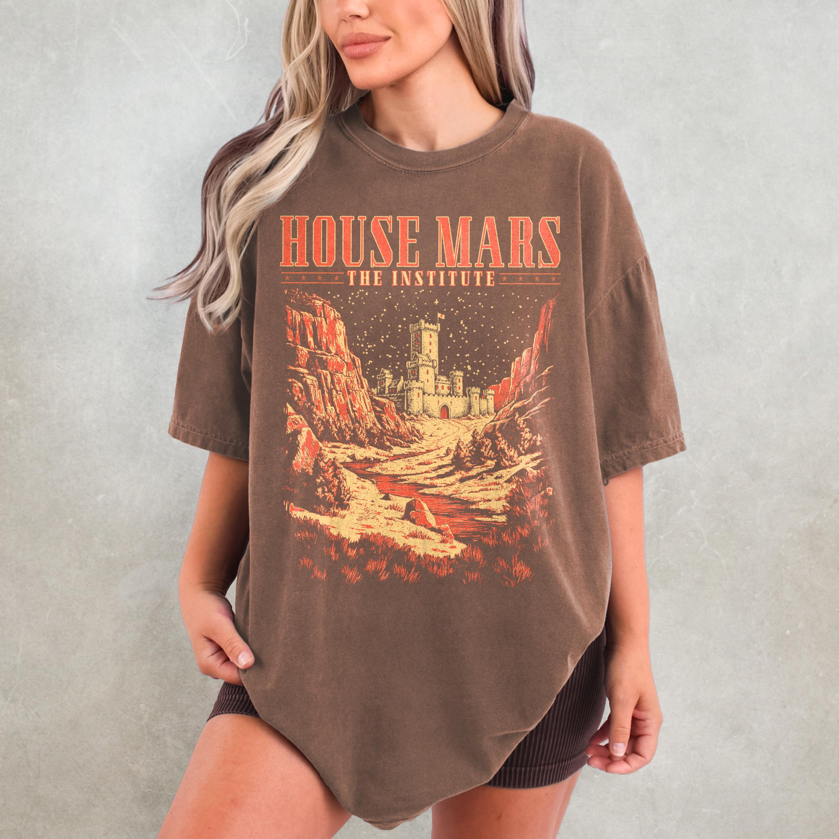 House Mars Red Rising Comfort Colors Bookish Merch Scifi Lover (3)