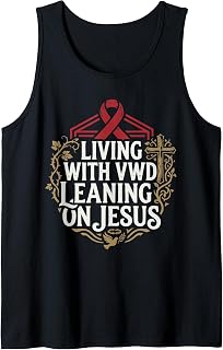 Von Willebrand Disease Awareness Christian Jesus Christ Vwd Sleeveless (1)