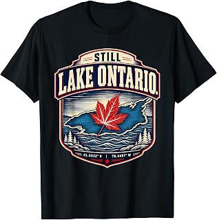 Still Lake Ontario Stand Canada Canadian Lakes Unisex T-shirt, Sweatshirt, Hoodie (1)