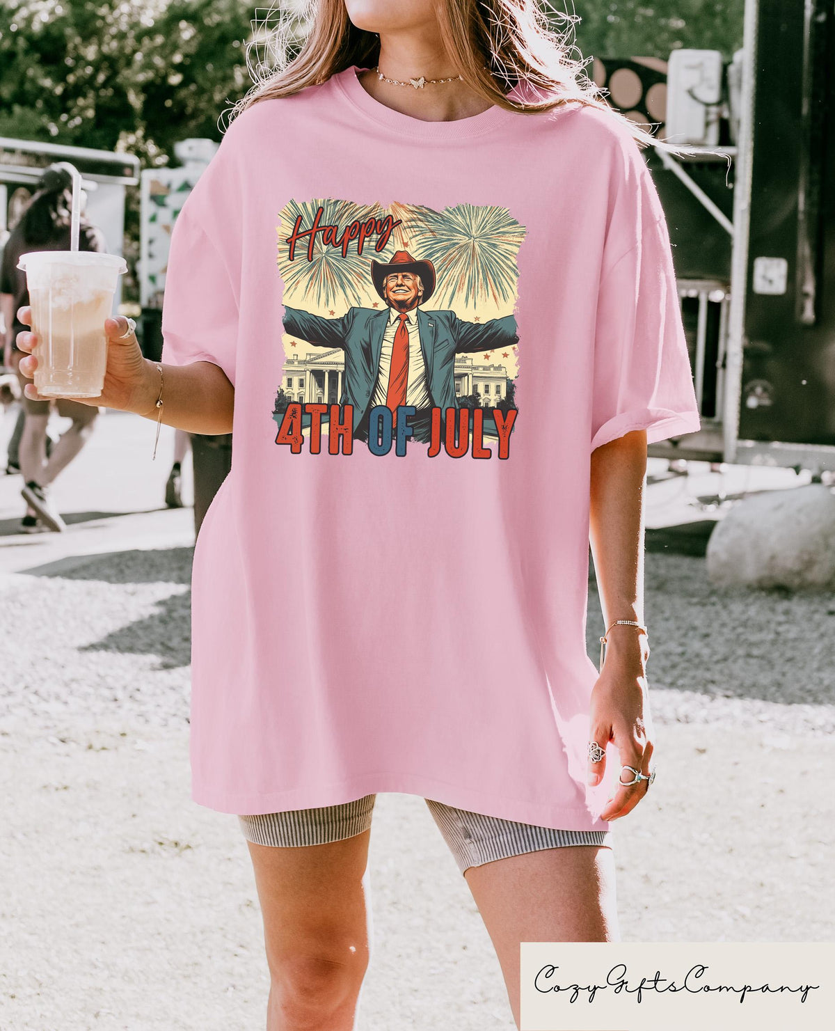 Happy 4th July Trump Independence Day Trump Fourth July Tee Patriotic Independence Day (2)