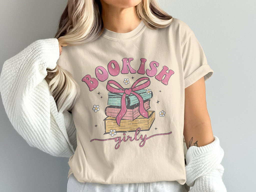 Comfort Colors Bookish Girly Book Lovers Reading Tee Bookworm Bestseller Fashion (3)