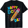 Happy Dot Day Colorful Pencil Polka Dot Teacher Students (1)