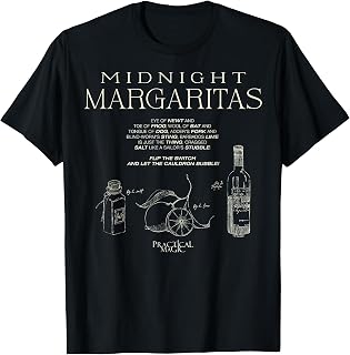 Practical Magic Midnight Margaritas Recipe Ingredients Unisex T-shirt, Sweatshirt, Hoodie (1)