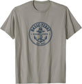 Basse Terre Guadeloupe Vintage Nautical Anchor Unisex T-shirt, Sweatshirt, Hoodie (1)