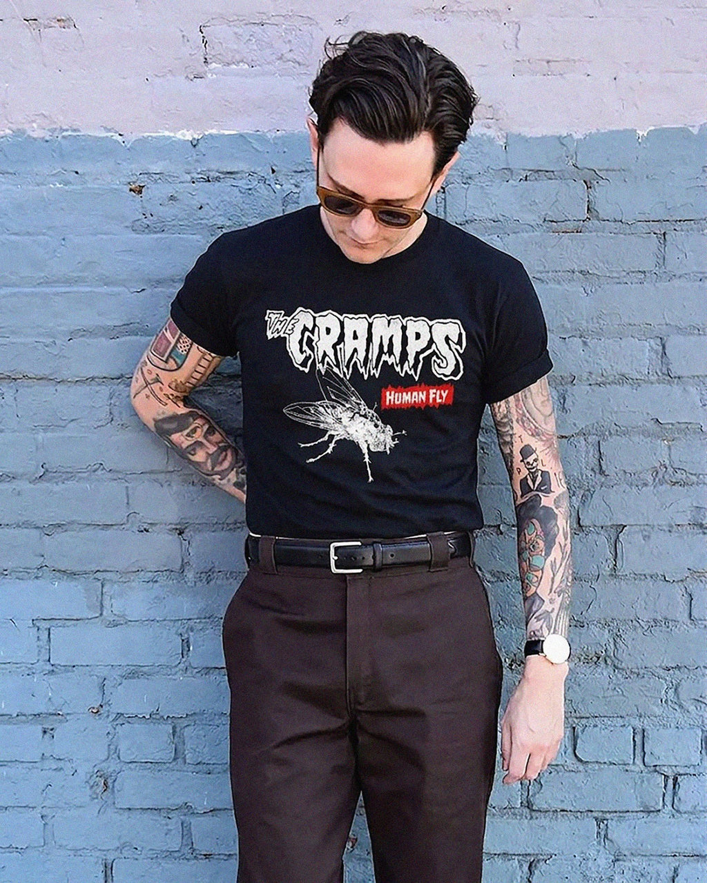 Cramps Retro Punk Band Human Fly Unisex T-shirt, Sweatshirt, Hoodie (2)