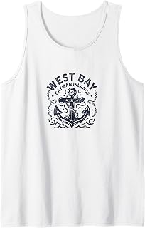 West Bay Cayman Islands Anchor Rope Nautical Sleeveless (1)