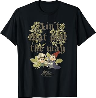 Garden Wall Ain'T Way Leaves Cartoon Unisex T-shirt, Sweatshirt, Hoodie (1)