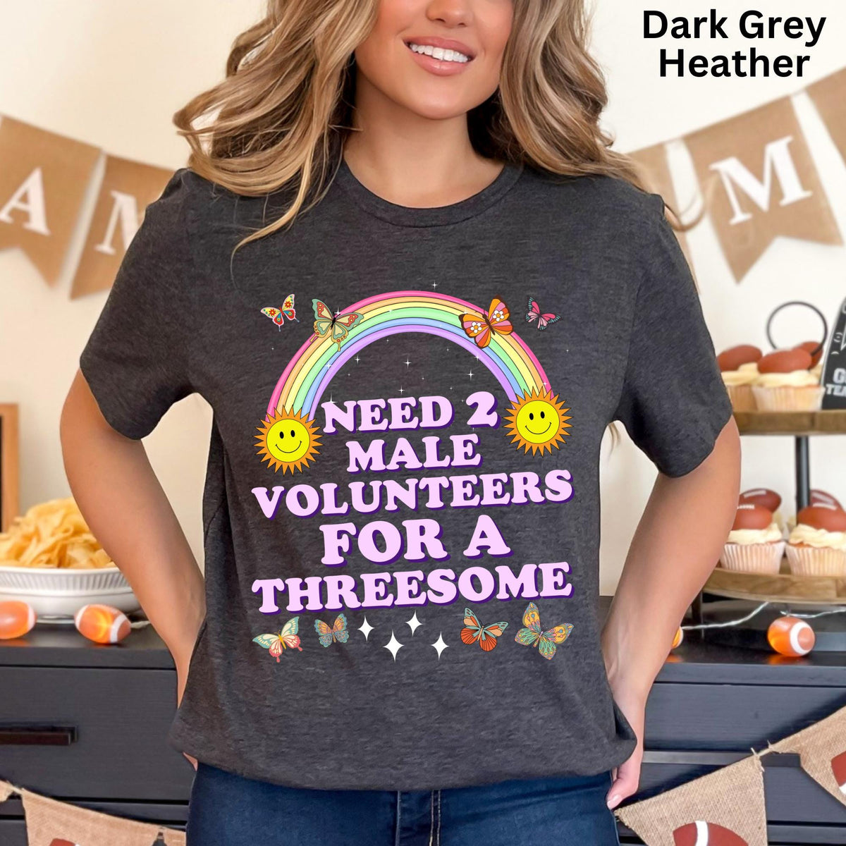 Need Male Volunteers Threesome Single Woman Dirty Humor Inappropriate Raunchy (3)