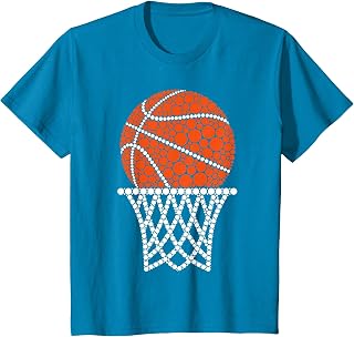 Basketball Polka Dot Art Student Happy Dot Day Unisex T-shirt, Sweatshirt, Hoodie (1)