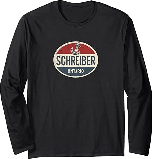 Schreiber Ontario Retro Boat Anchor Vintage Unisex T-shirt, Sweatshirt, Hoodie (1)
