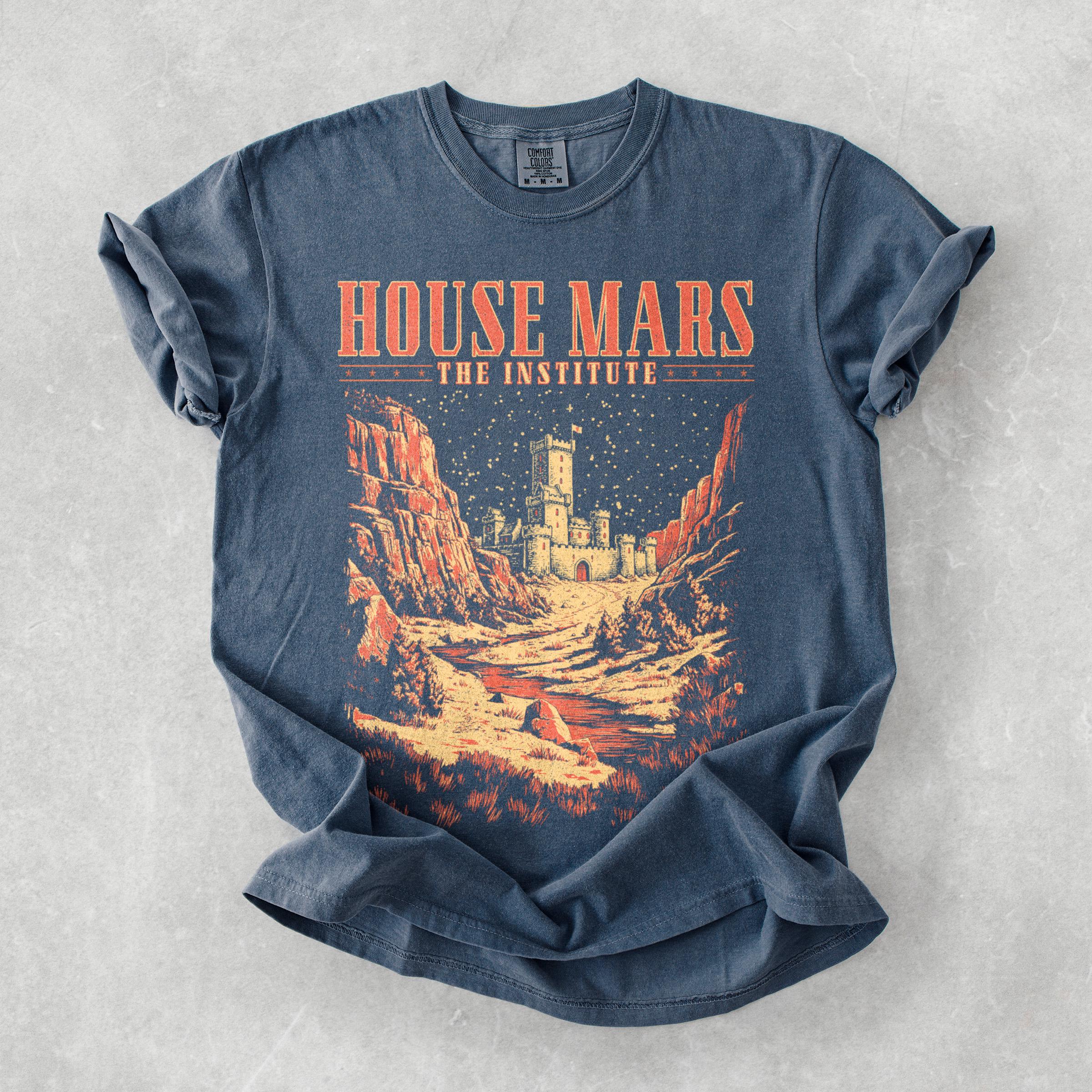 House Mars Red Rising Comfort Colors Bookish Merch Scifi Lover (4)