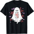 Halloween Diet Coke Ghastly Ghost Checkered Stars Unisex T-shirt, Sweatshirt, Hoodie (1)