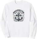Washington North Carolina Anchor Rope Nautical Unisex T-shirt, Sweatshirt, Hoodie (1)