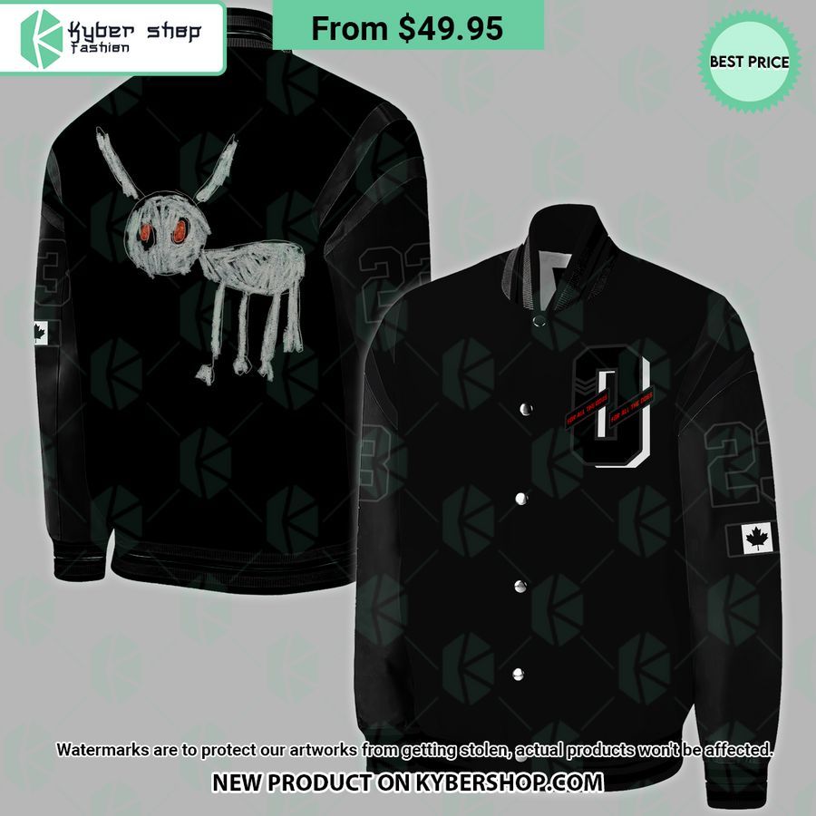 Drake For All The Dogs Baseball Jacket, Pants