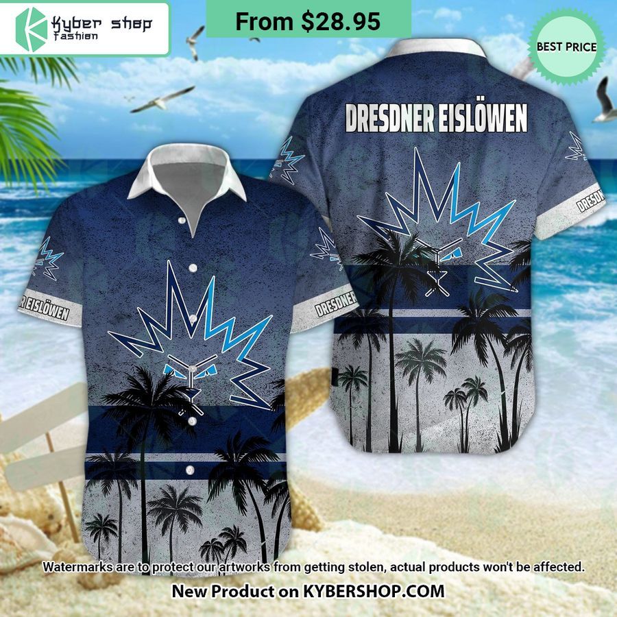 Dresdner Eislowen Hawaiian Shirt and Shorts