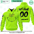 Ducati Grinch CUSTOM Hoodie