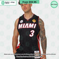 Dwayne Wade 3 Miami Heat Basketball Jersey