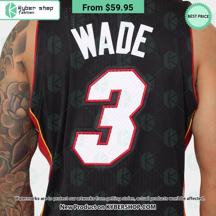 Dwayne Wade 3 Miami Heat Basketball Jersey