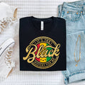 Faux Glitter It's the Black History Month For Me Tee