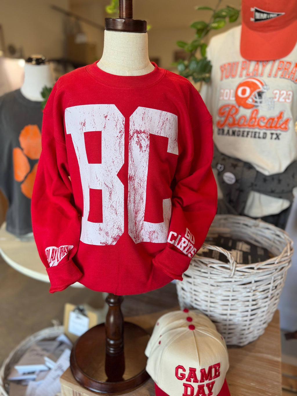 Custom #1 Fan™ Youth | Gameday Sweatshirt | Graphic Tee