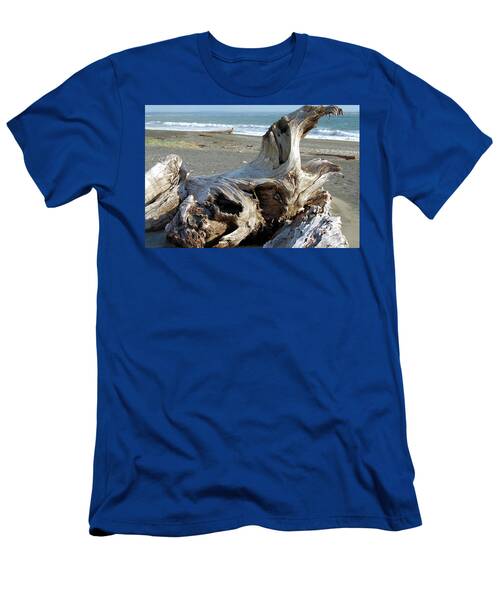 Eagle Head Driftwood At Ocean Shores Washington T-Shirt