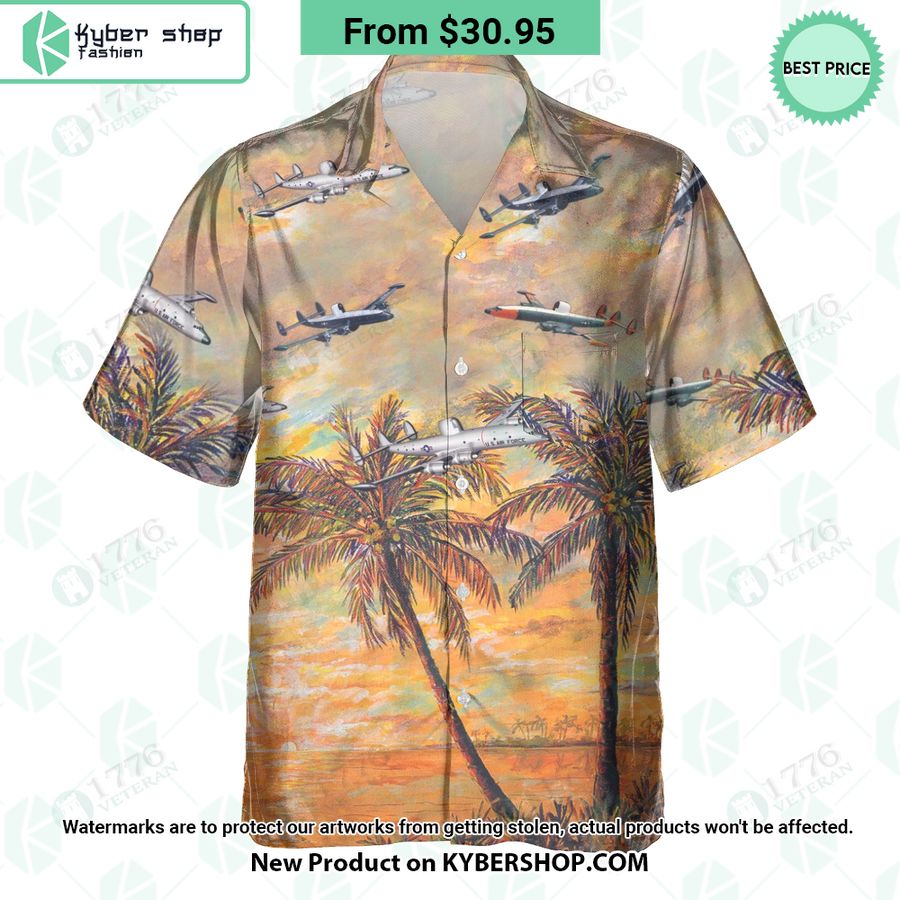 EC-121 Warning Star Hawaiian Shirt