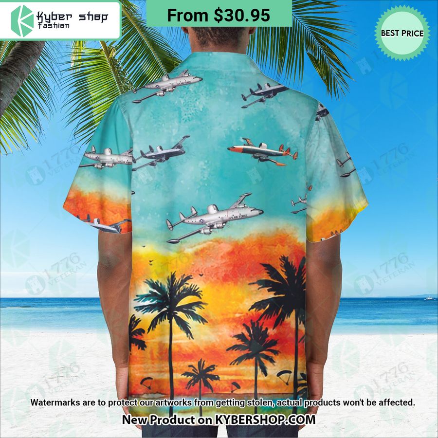EC-121 Warning Star Sunset Hawaiian Shirt