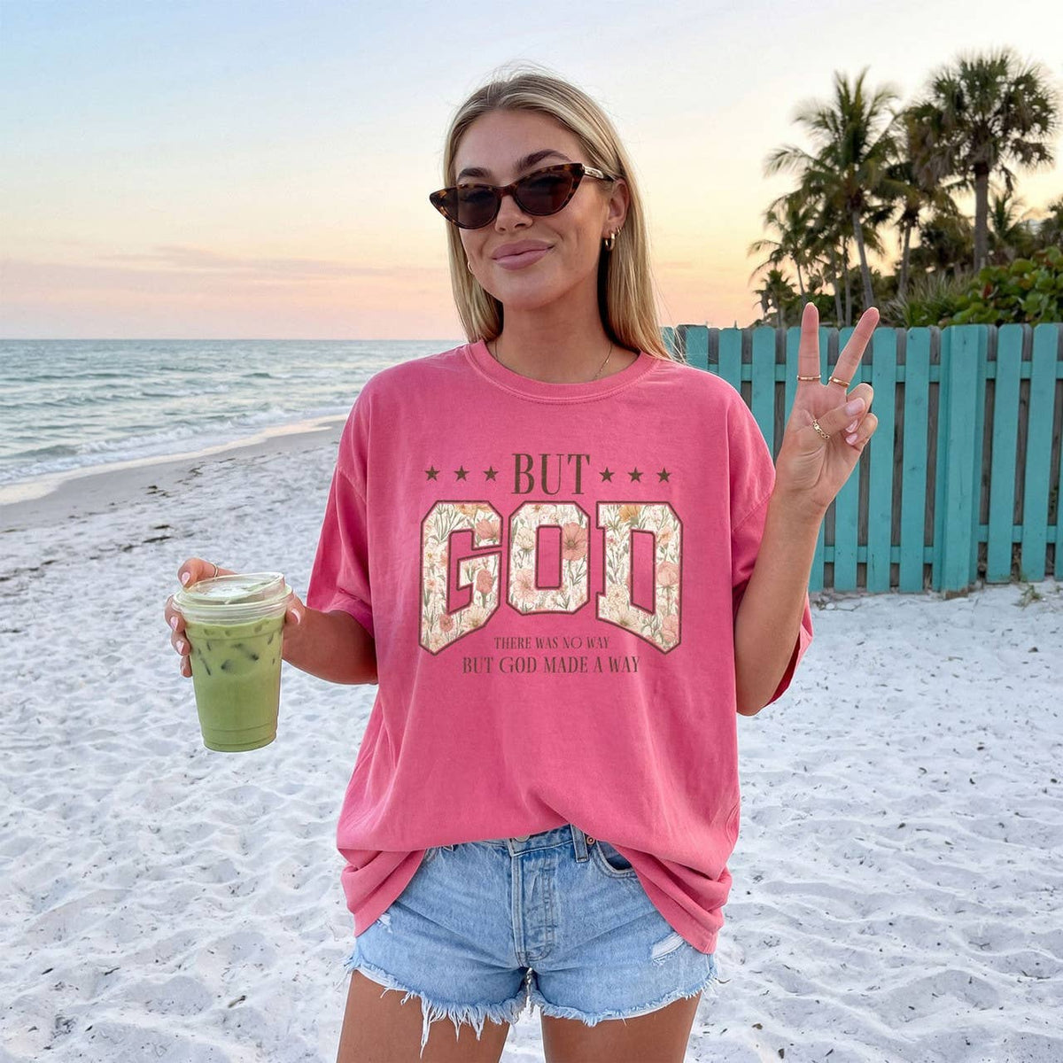 But God Boho Tee