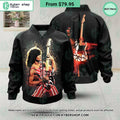 Eddie Van Halen Guitar Bomber Jaket