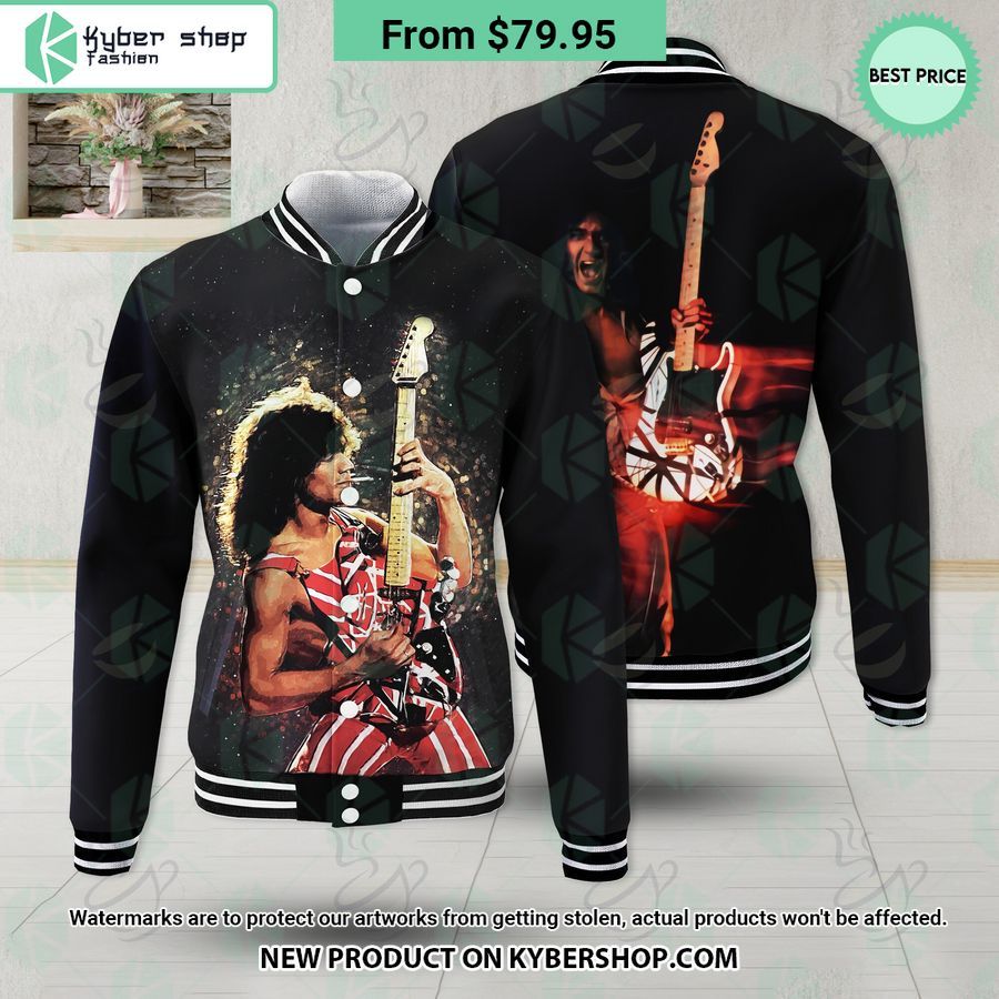 Eddie Van Halen Guitar Bomber Jaket