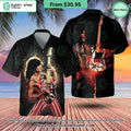 Eddie Van Halen Guitar Hawaiian Shirt