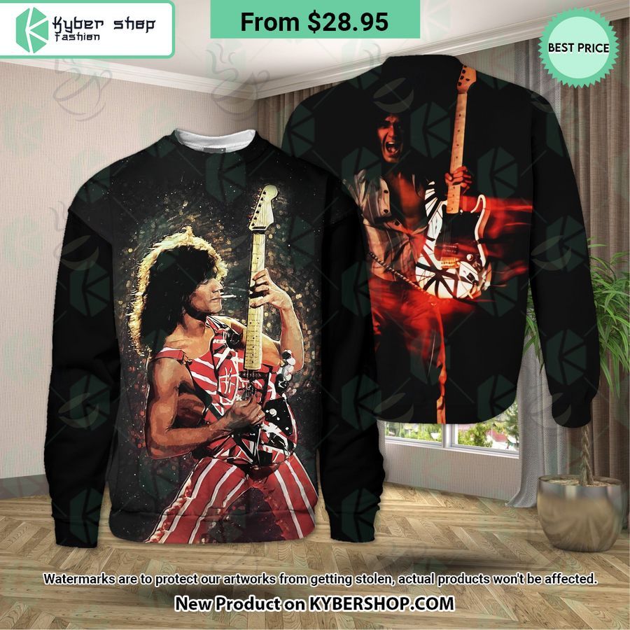 Eddie Van Halen Guitar Shirt, Hoodie, Tank Top