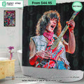 Eddie Van Halen Windown Curtain, Shower Curtain