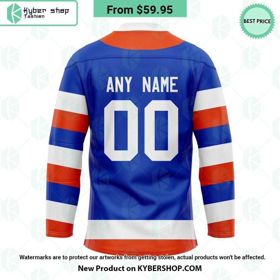 Edmonton Oilers Heritage Concepts team logo Hockey Jersey