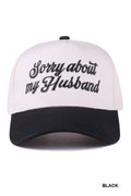 `Two Tone Canvas Cotton Cap