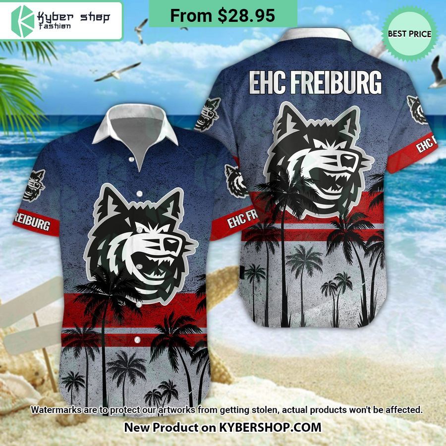 EHC Freiburg Hawaiian Shirt and Shorts