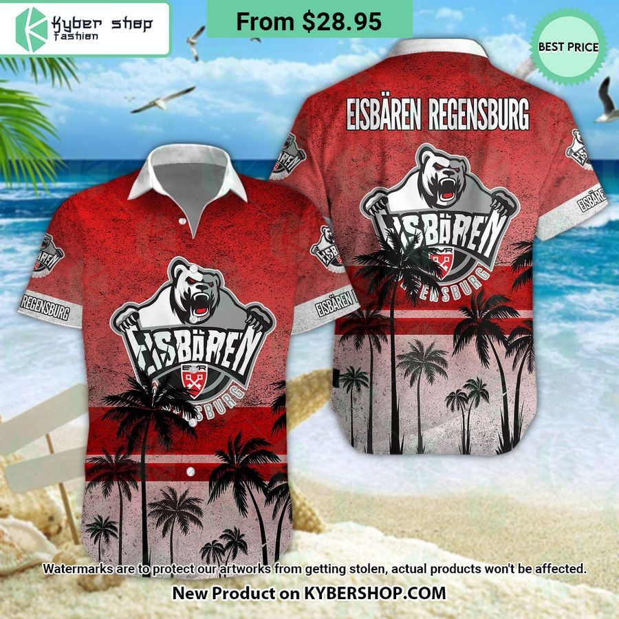 Eisbaren Regensburg Hawaiian Shirt and Shorts