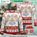 Elvis Presley Eagle Ugly Christmas Sweater