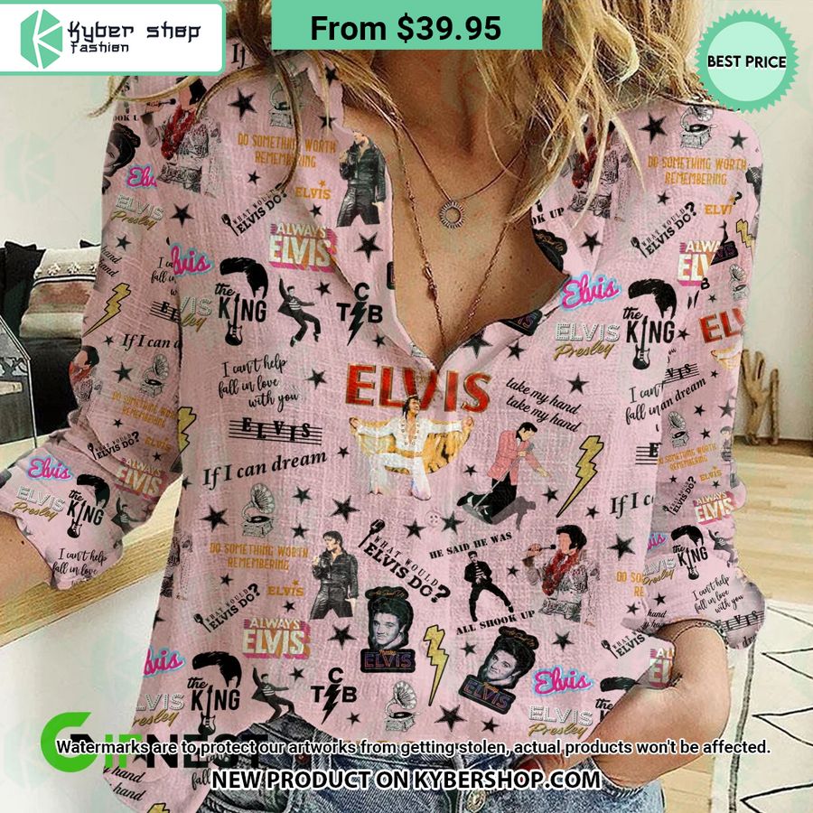 Elvis Presley Linen Shirt