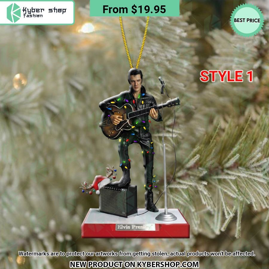 Elvis Presley Ornament