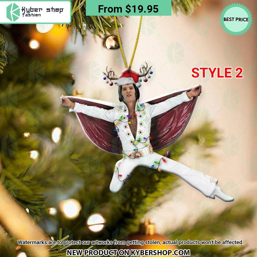 Elvis Presley Ornament
