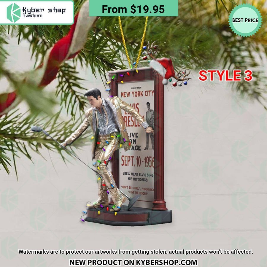 Elvis Presley Ornament