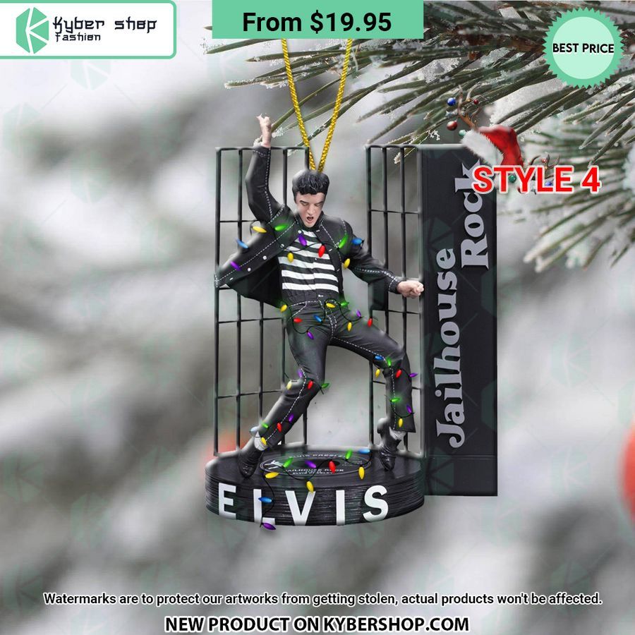 Elvis Presley Ornament