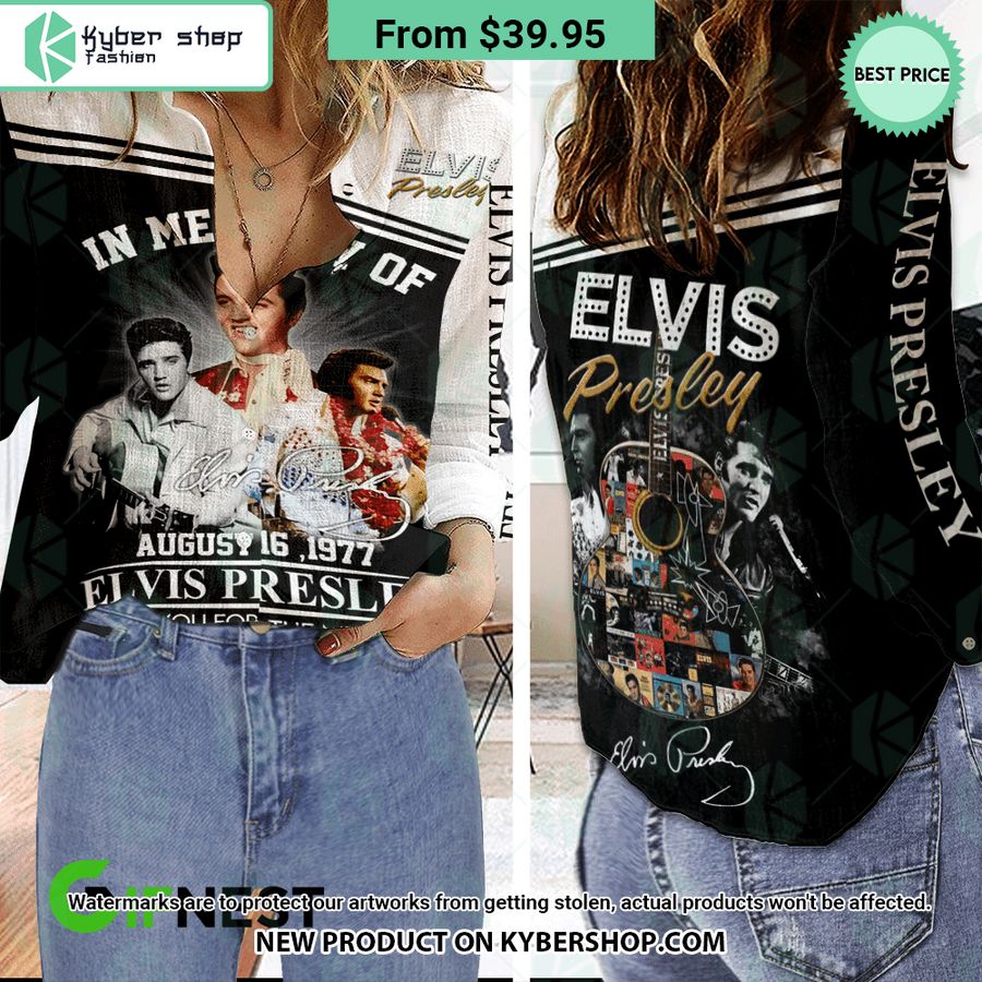 Elvis Presley signature Linen Shirt