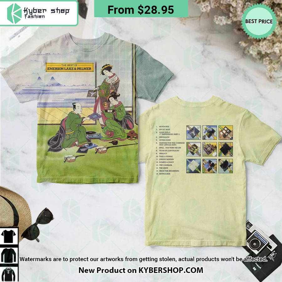 Emerson Lake & Palmer The Best Album Shirt