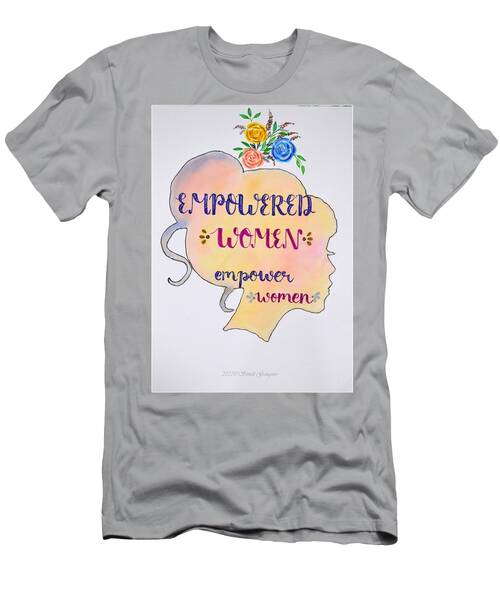 Empowered Women Calligraphy T-Shirt