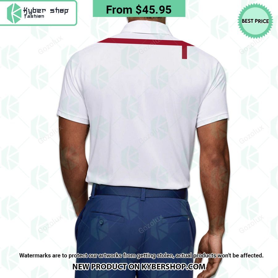 England Flag Rugby World Cup Polo Shirt