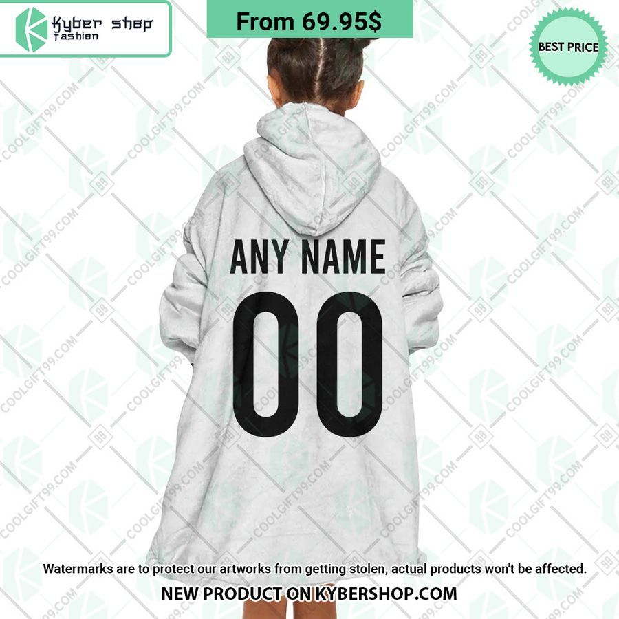 England Rugby Home Jersey Rugby World Cup 2023 CUSTOM Blanket Hoodie