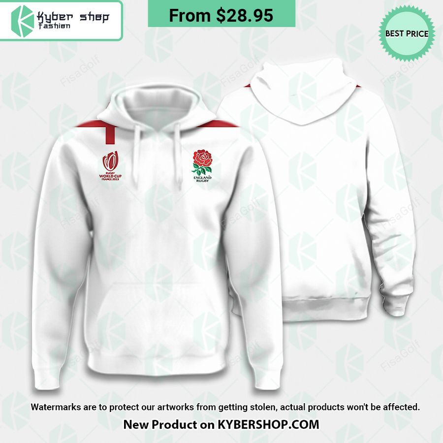 England Rugby World Cup France 2023 Hoodie