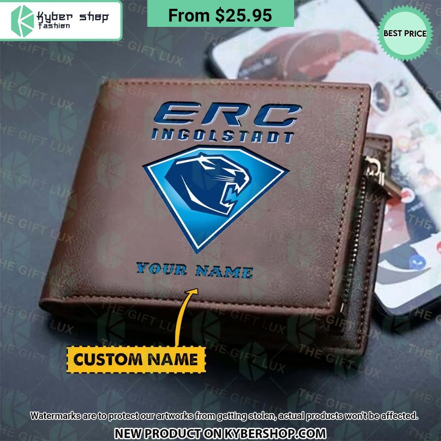 ERC Ingolstadt CUSTOM Leather Wallet